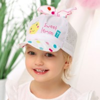Detské čiapky letné - šiltovky - dievčenské - model - 2/333 - 50 cm